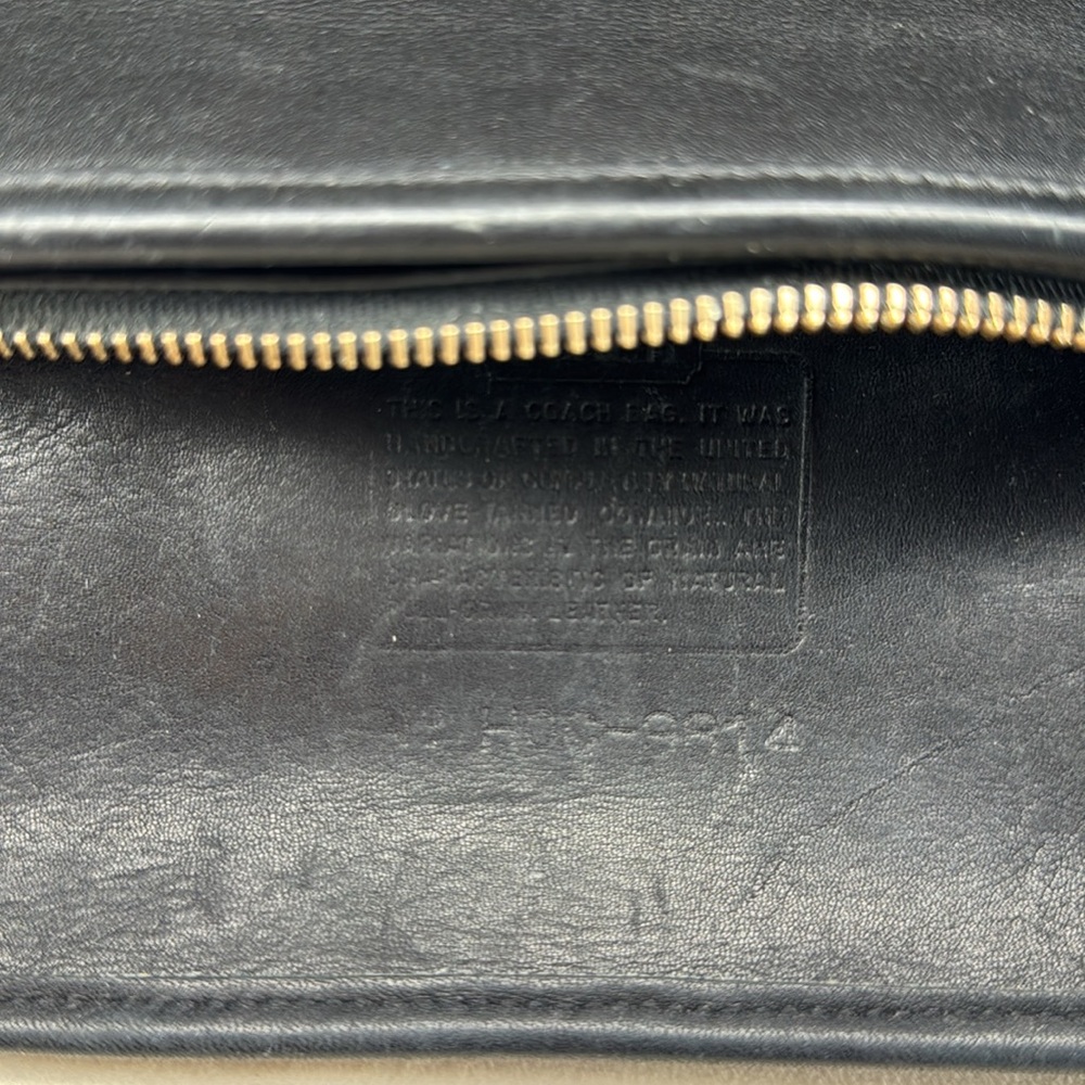 Coach Black Leather Crossbody Bag - Picture 13 of 13